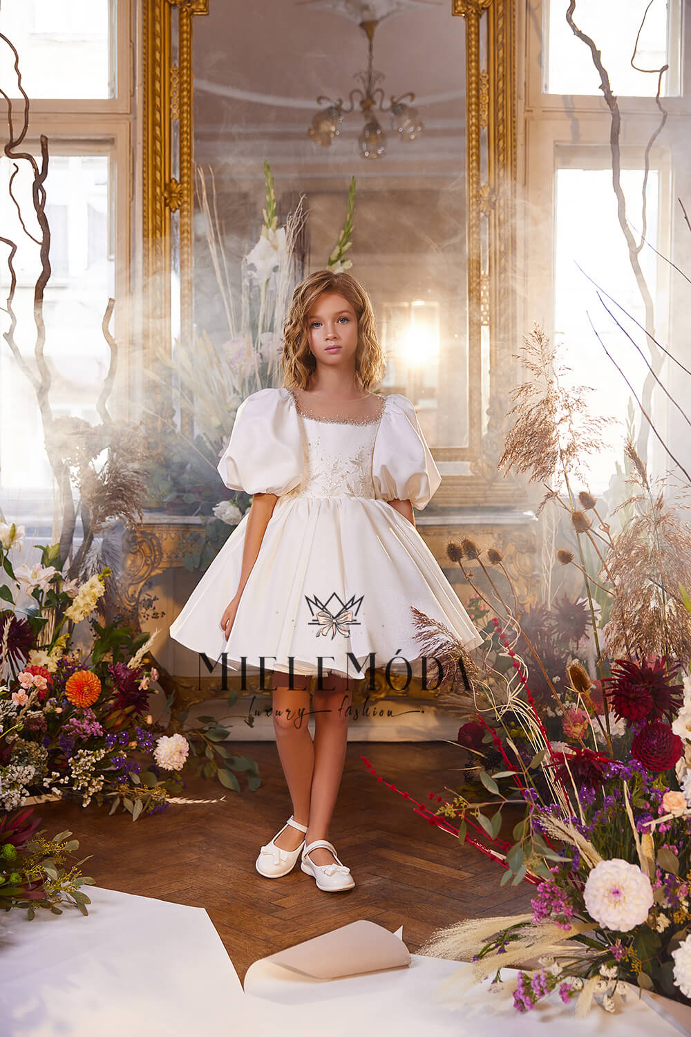 Albena Luxury Birthday Flower Girl Dress