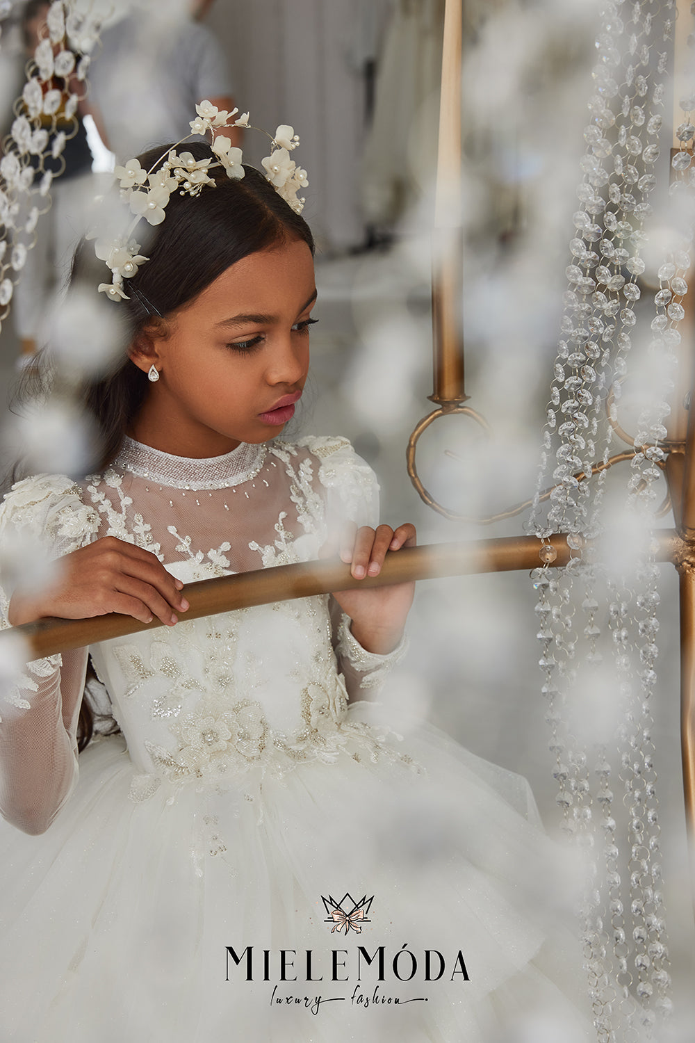 Anita Luxury Flower Girl Communion Dress