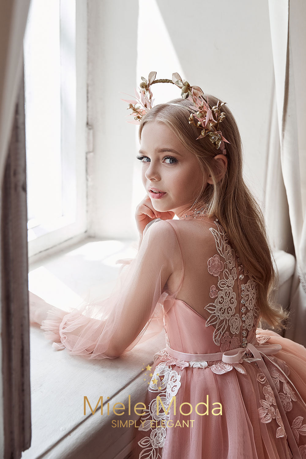 Audrey Luxury Flower Girl Dress