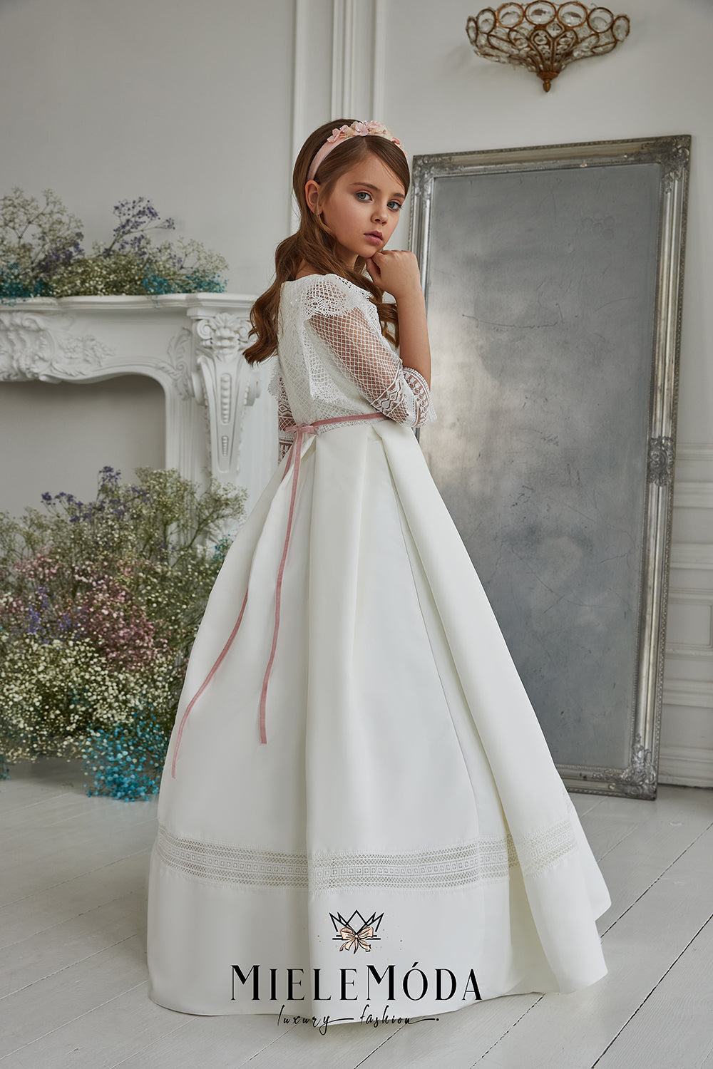 Baila Luxury Flower Girl Communion Dress