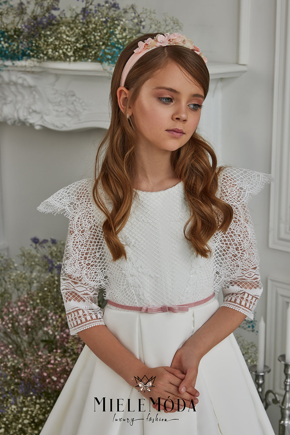 Baila Luxury Flower Girl Communion Dress