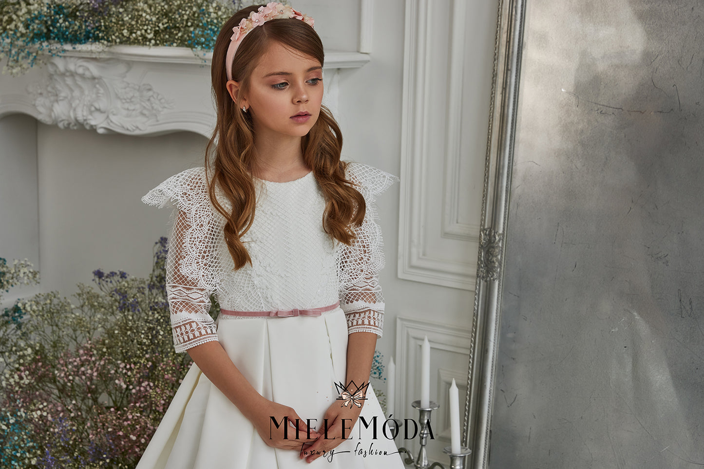 Baila Luxury Flower Girl Communion Dress