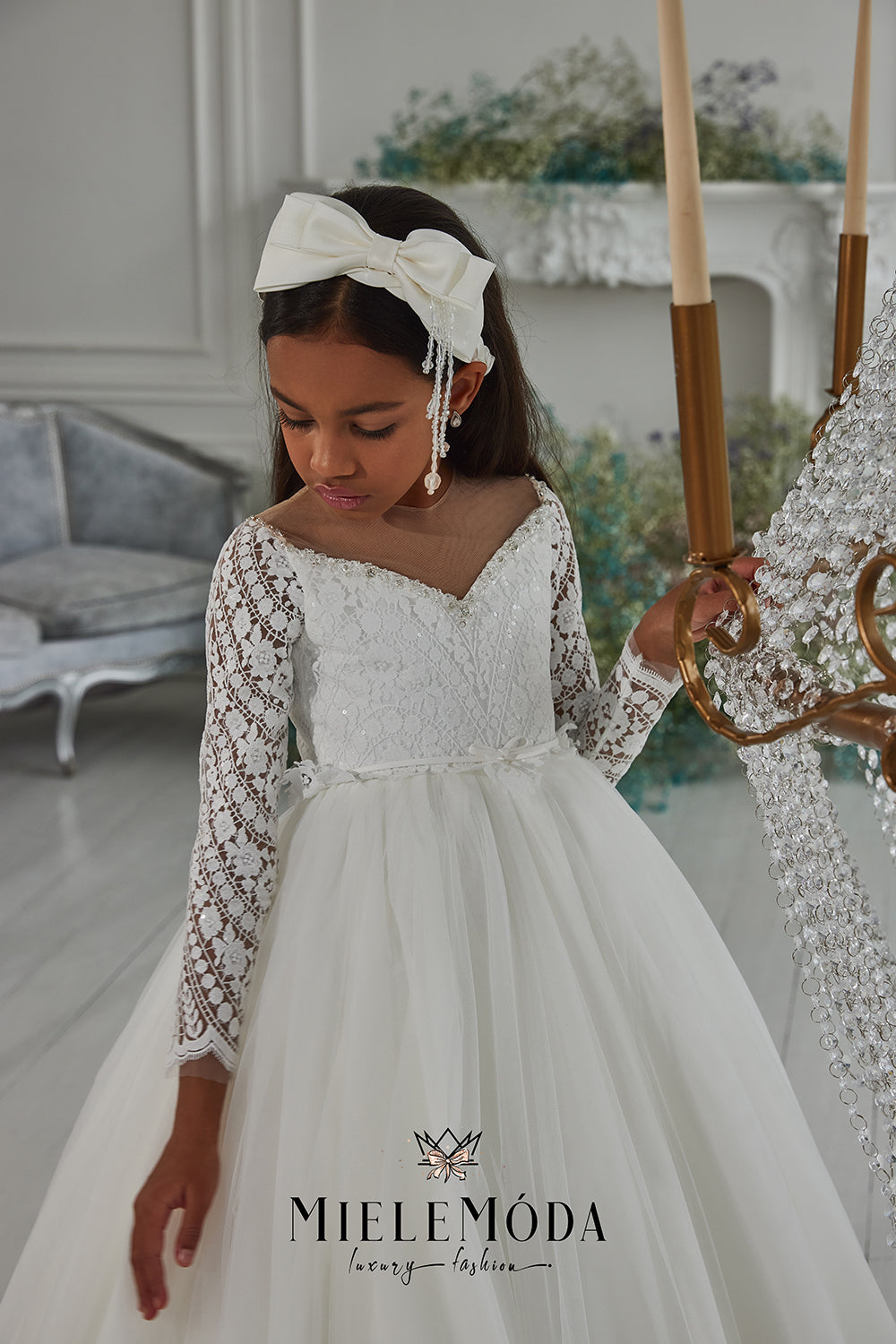 Belenita Luxury Flower Girl Communion Dress