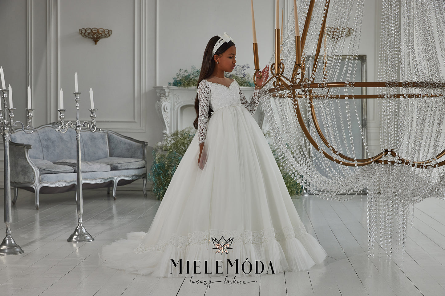 Belenita Luxury Flower Girl Communion Dress