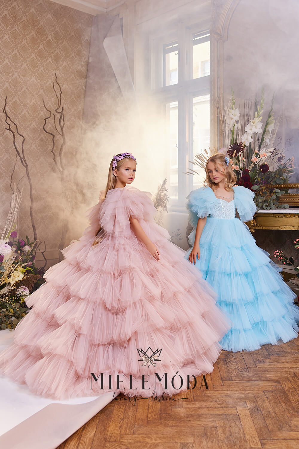 Bisera Luxury Couture Birthday Girl Dress