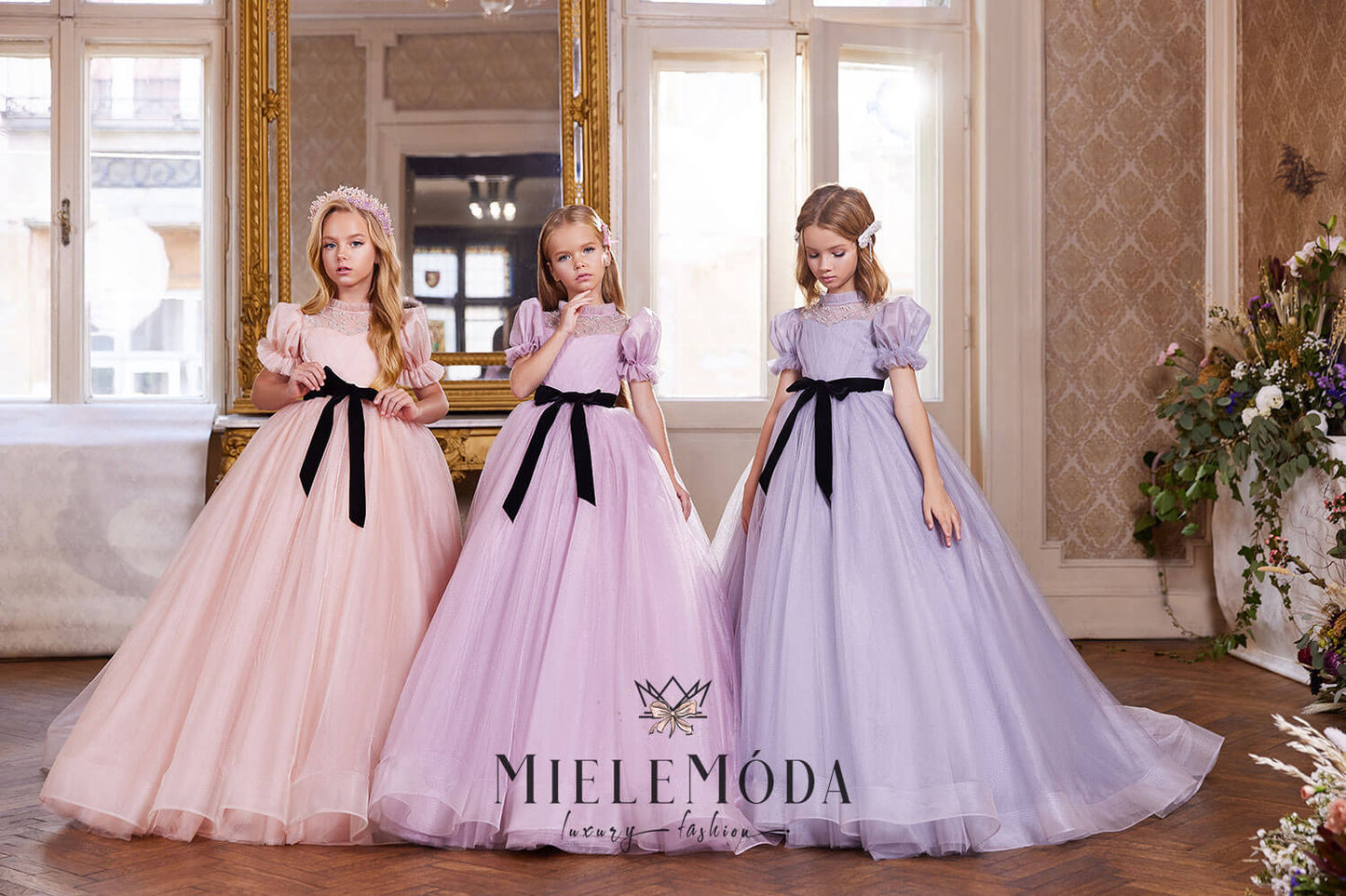 Borislava Luxury Couture Flower Girl Dress