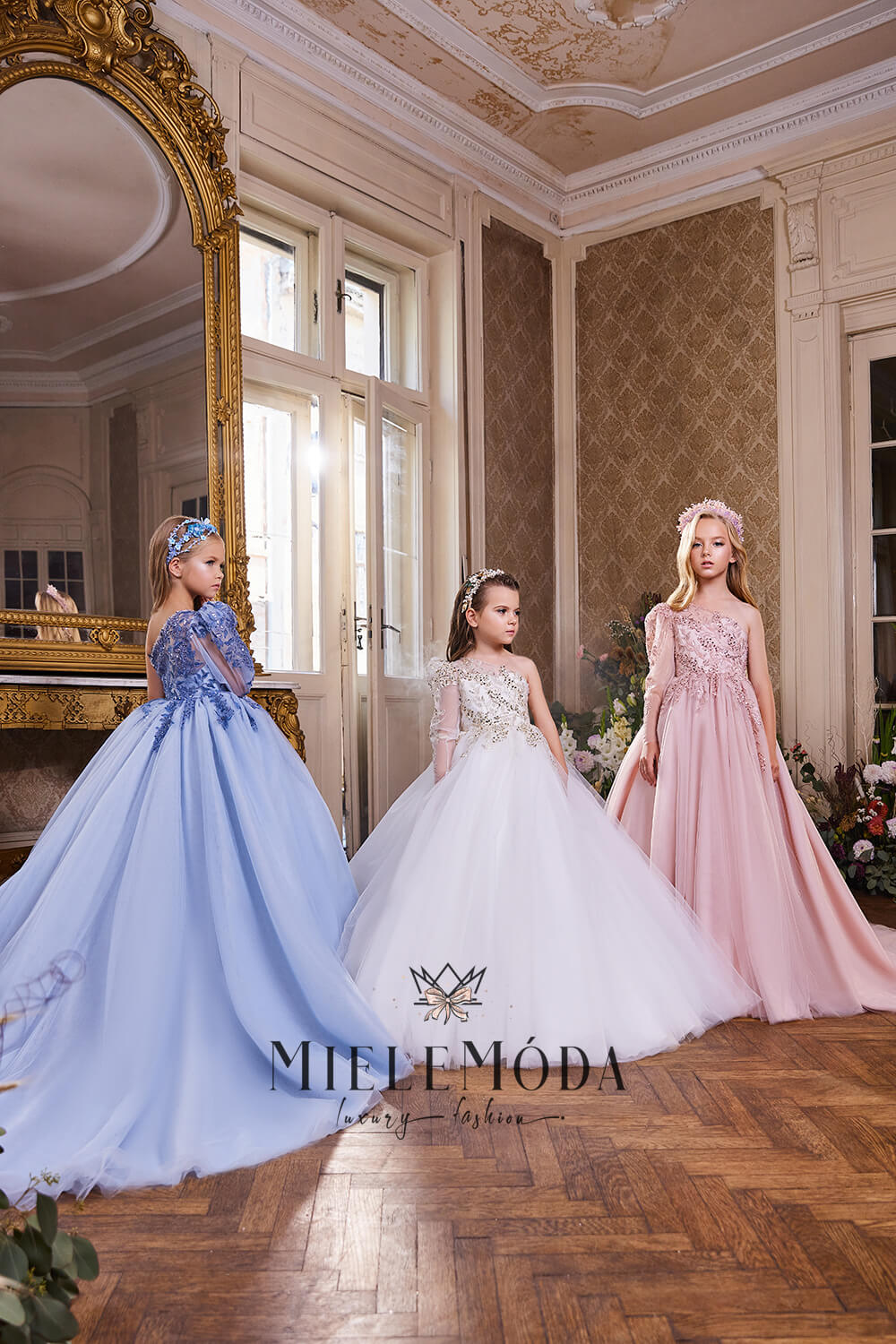 Boyana Luxury Couture Flower Girl Dress