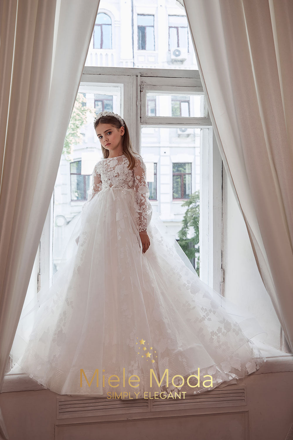 Celeste Luxury Flower Girl Dress