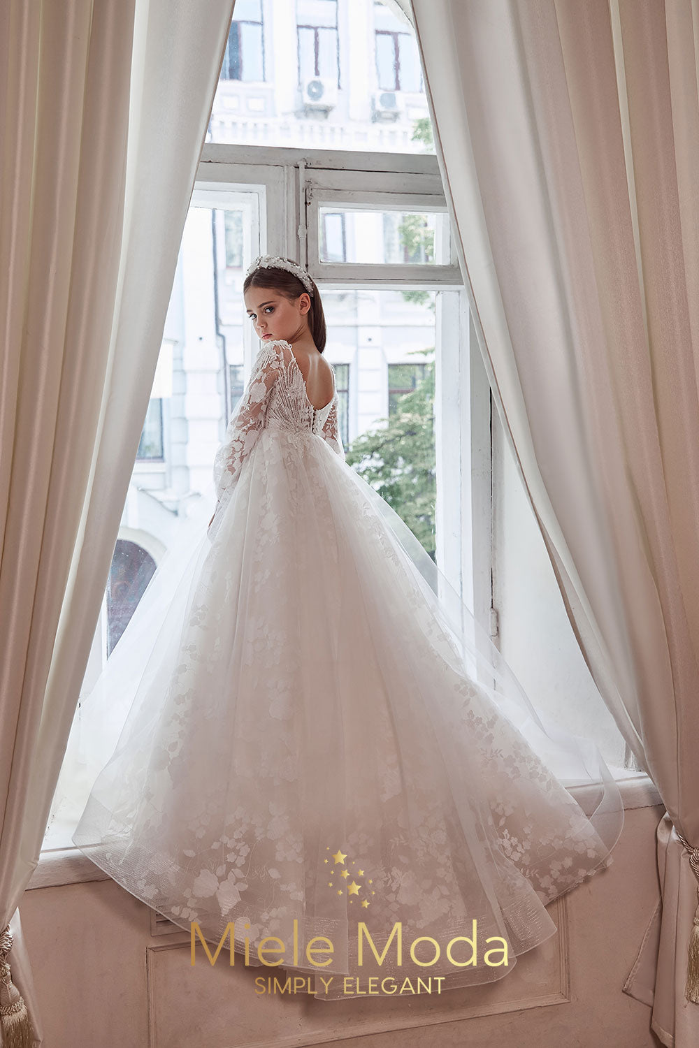 Celeste Luxury Flower Girl Dress