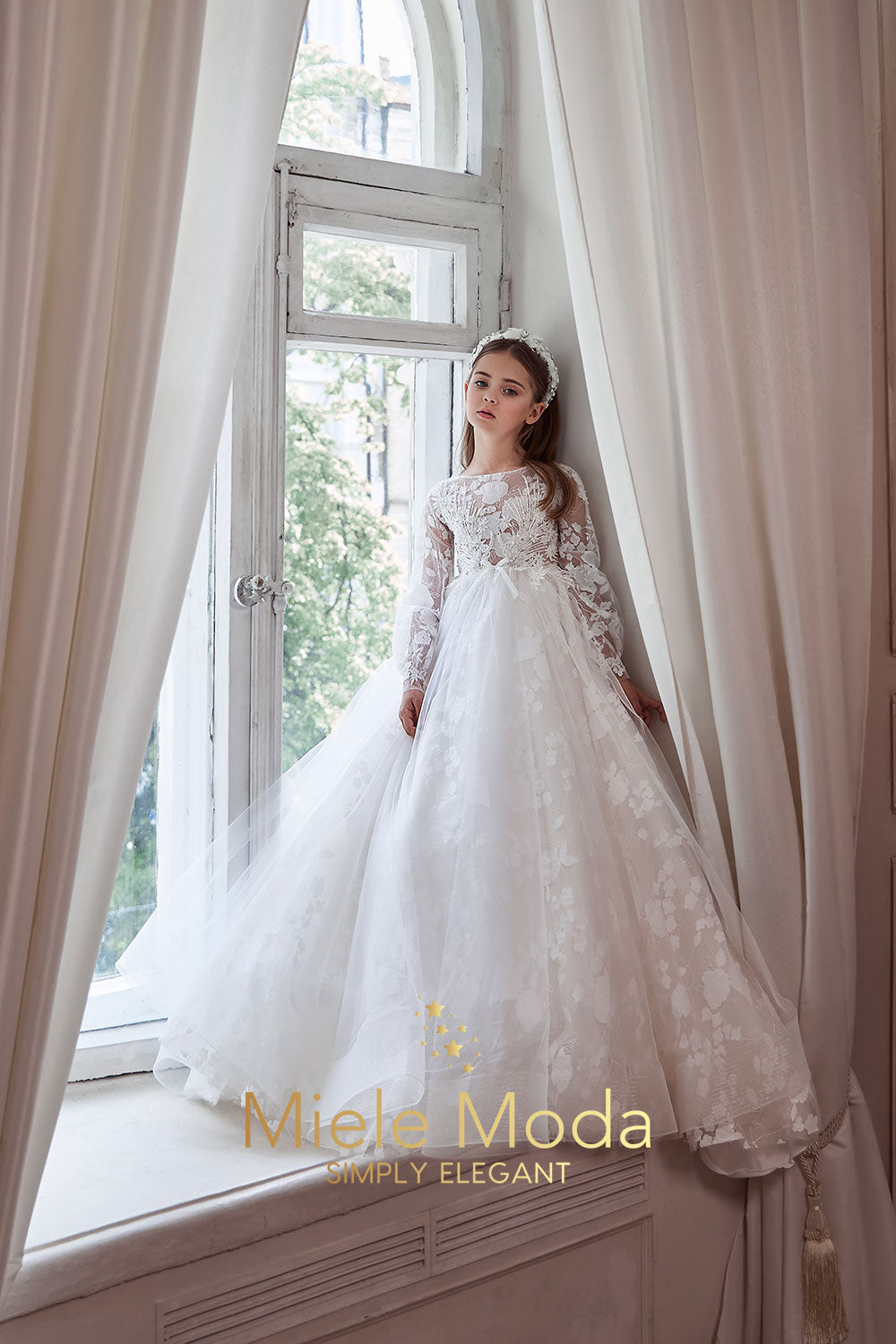 Celeste Luxury Flower Girl Dress