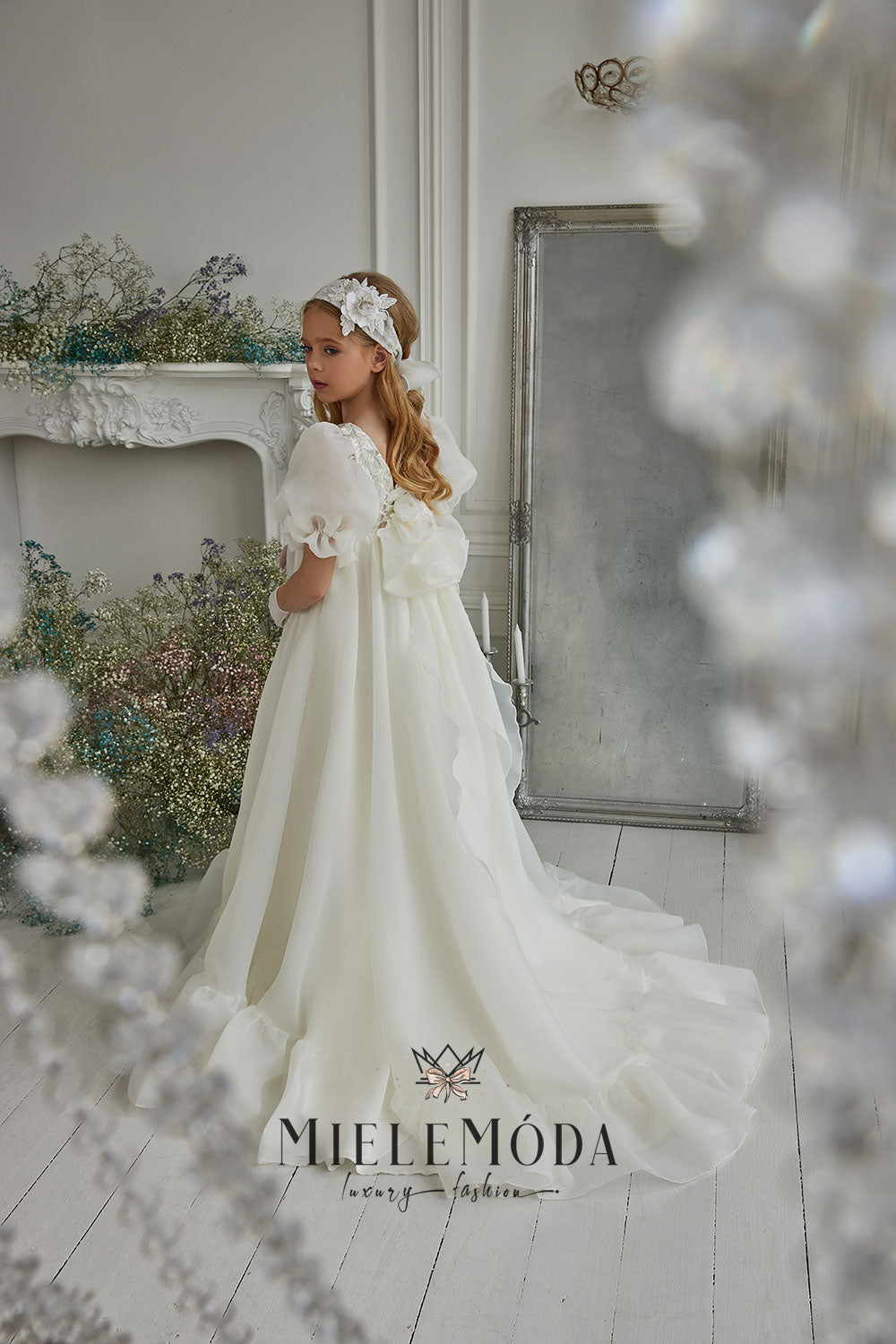 Coco Luxury Flower Girl Communion Dress