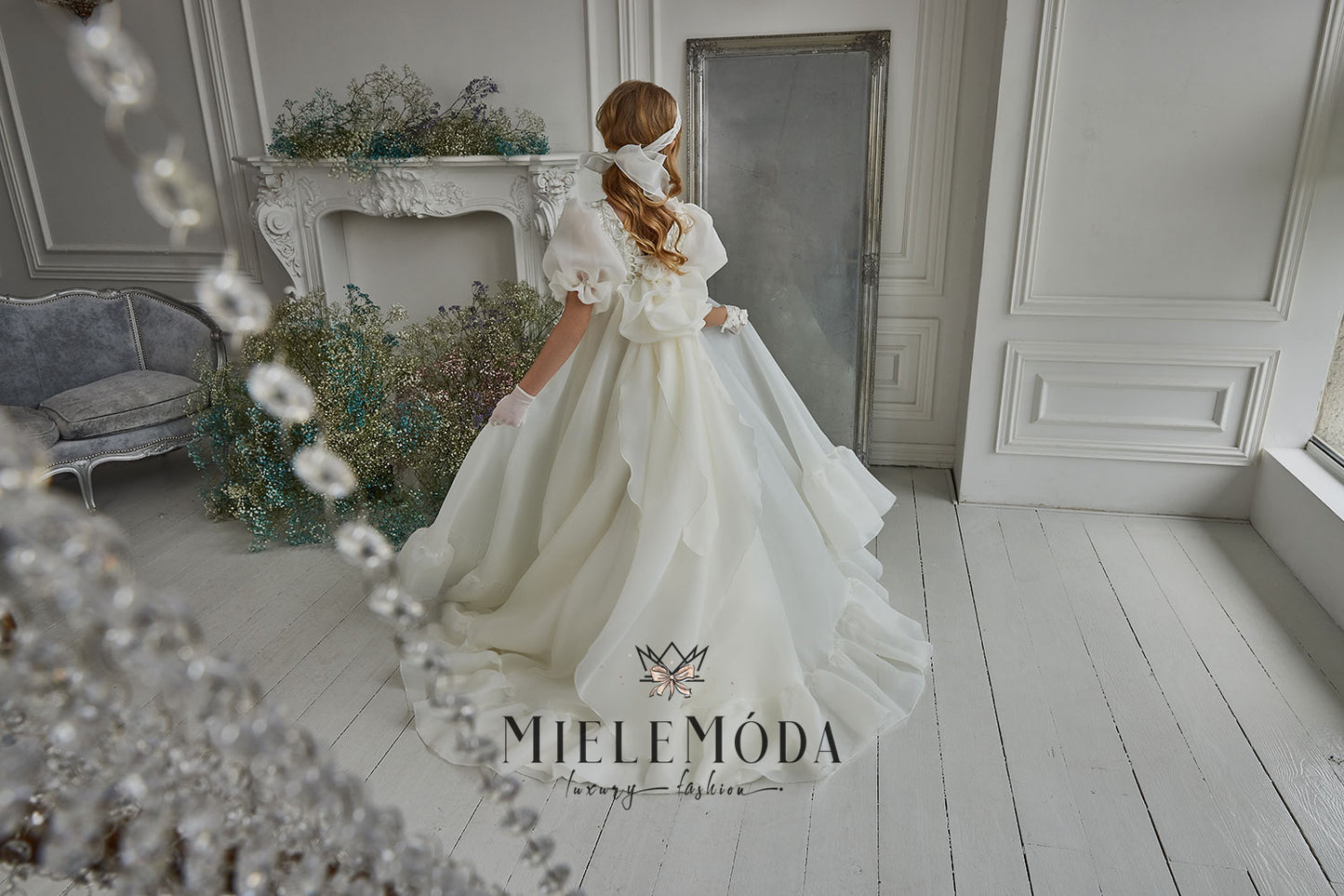 Coco Luxury Flower Girl Communion Dress