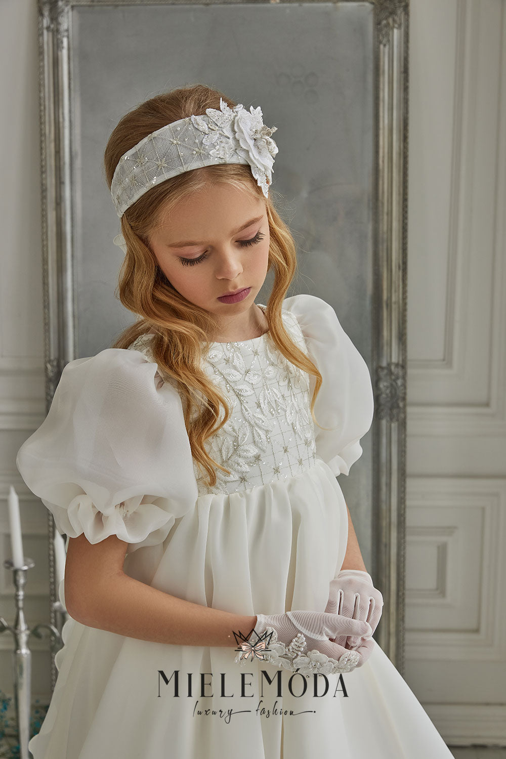 Coco Luxury Flower Girl Communion Dress