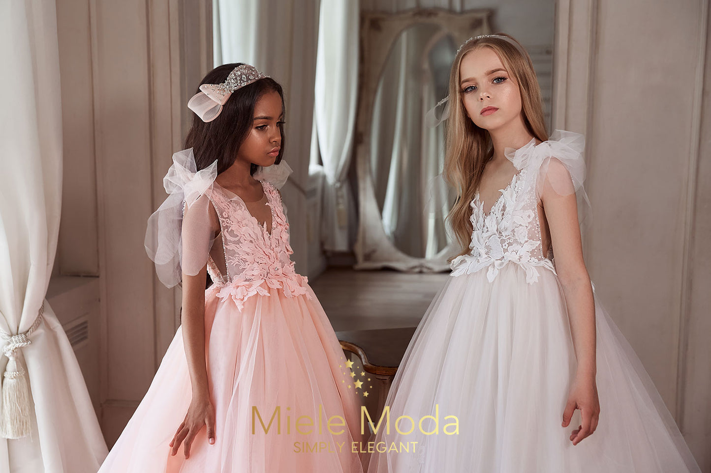 Cosette Luxury Flower Girl Dress