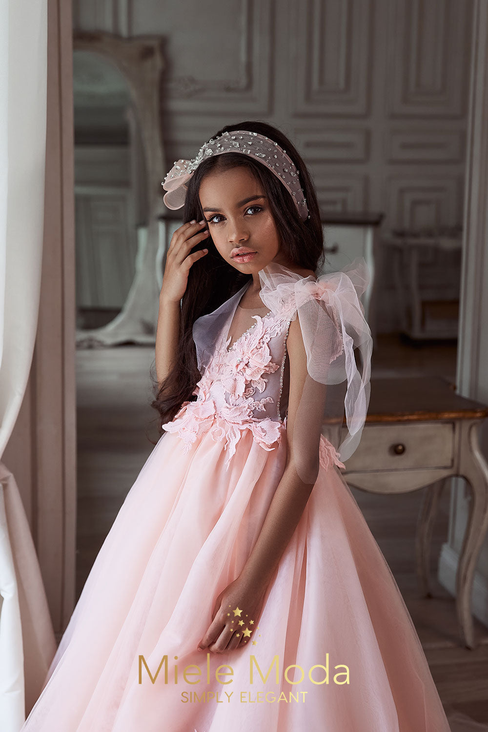 Cosette Luxury Flower Girl Dress