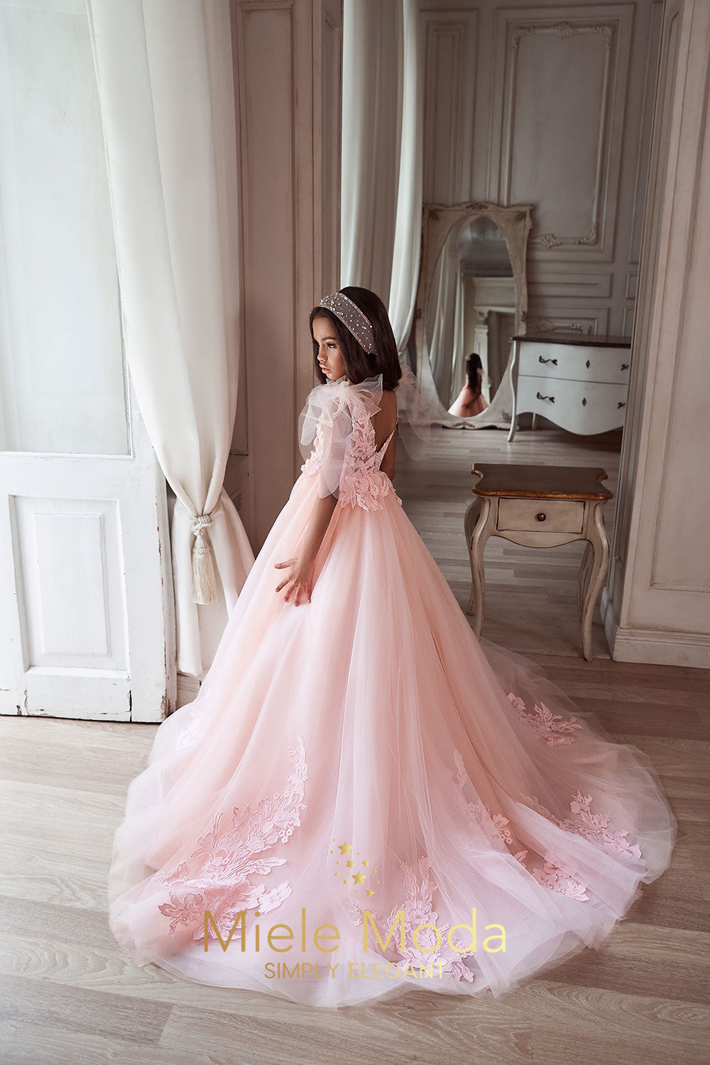 Cosette Luxury Flower Girl Dress