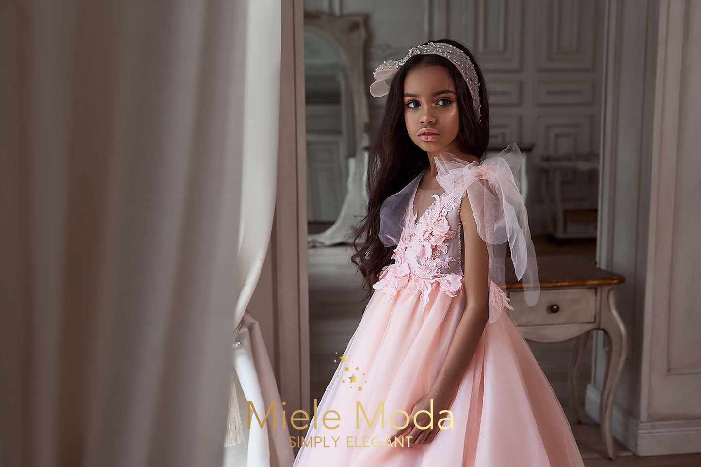 Cosette Luxury Flower Girl Dress