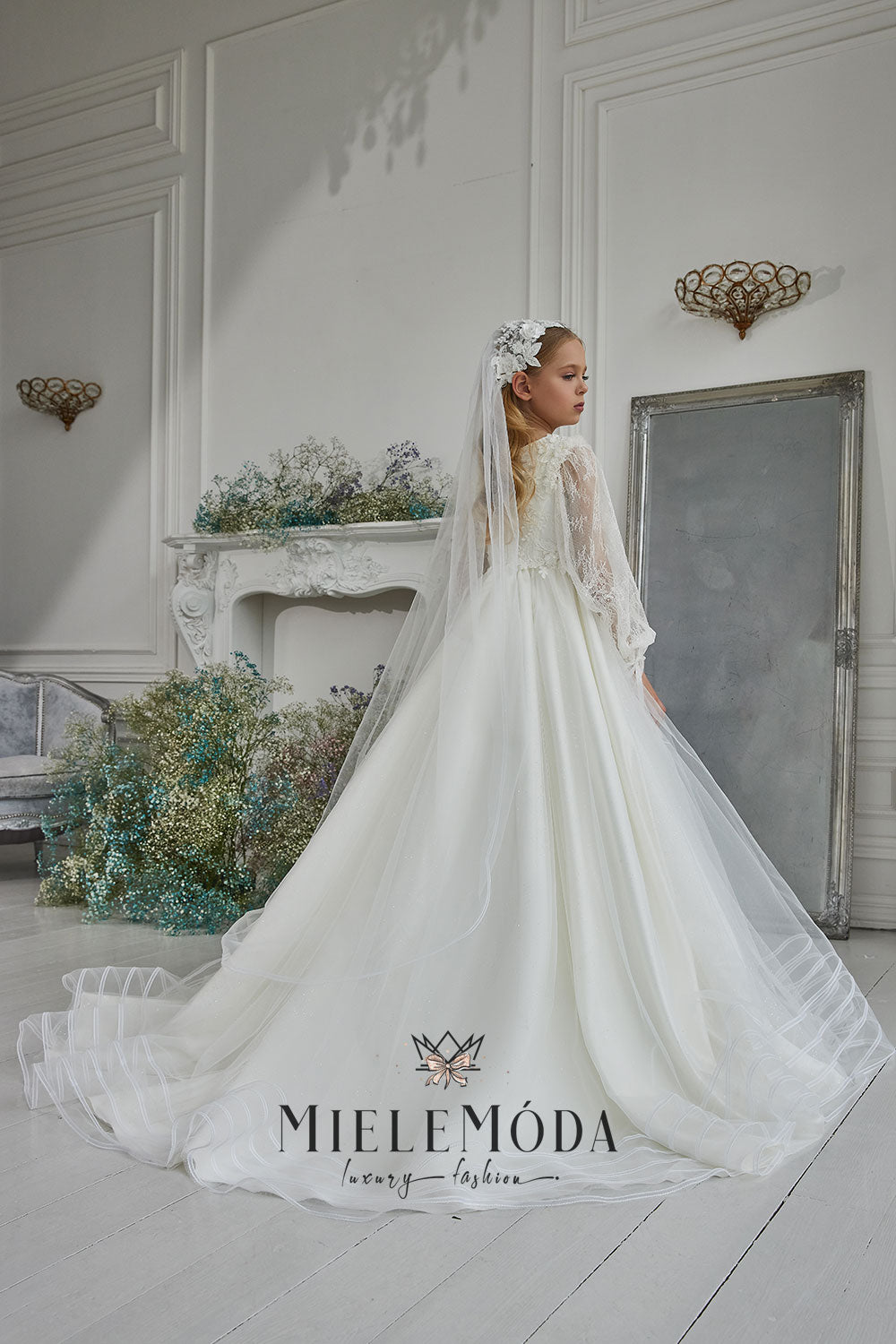 Cristina Luxury Flower Girl Communion Dress