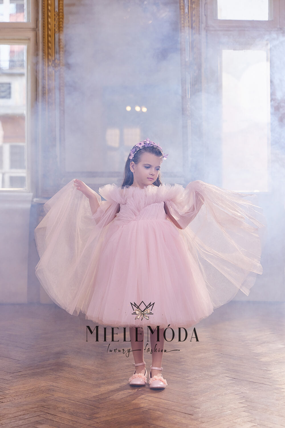 Desislava Luxury Couture Flower Girl Dress