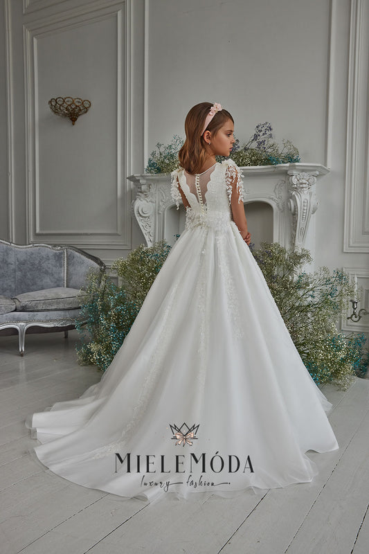 Esperanza Luxury Flower Girl Communion Dress