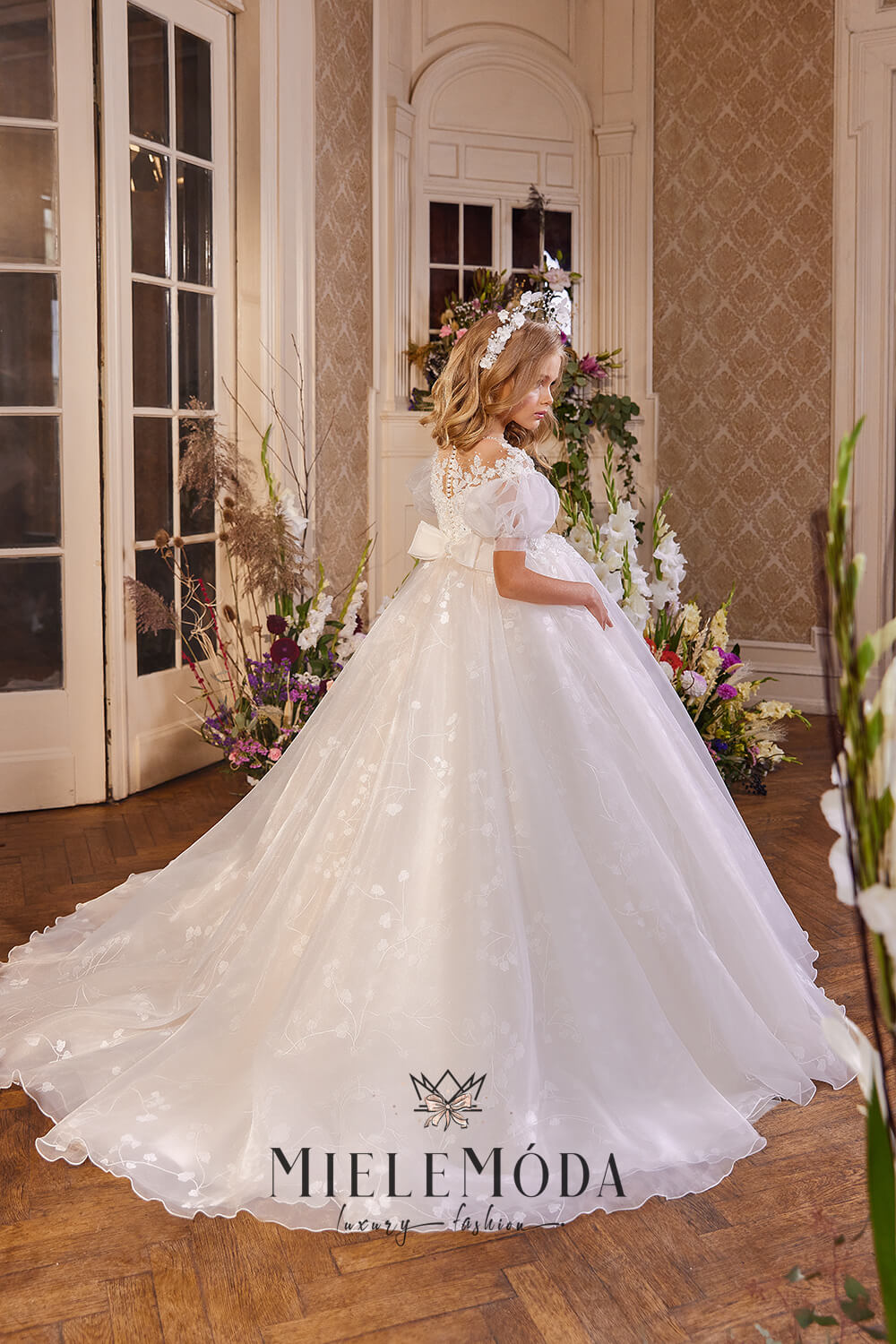 Gergana Luxury Flower Girl Dress