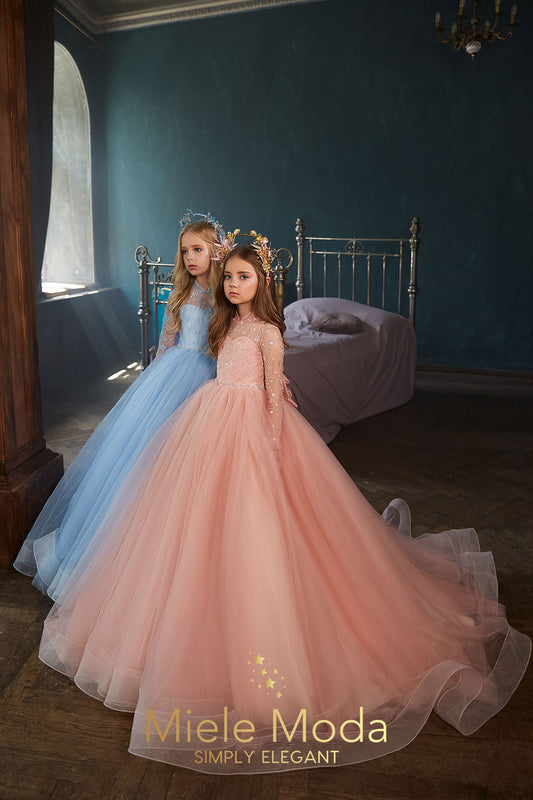 Heléne Flower Girl Luxury Dress