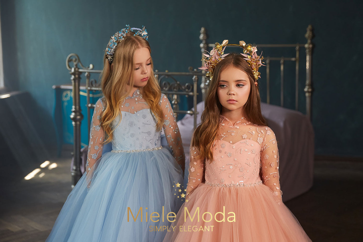 Heléne Flower Girl Luxury Dress
