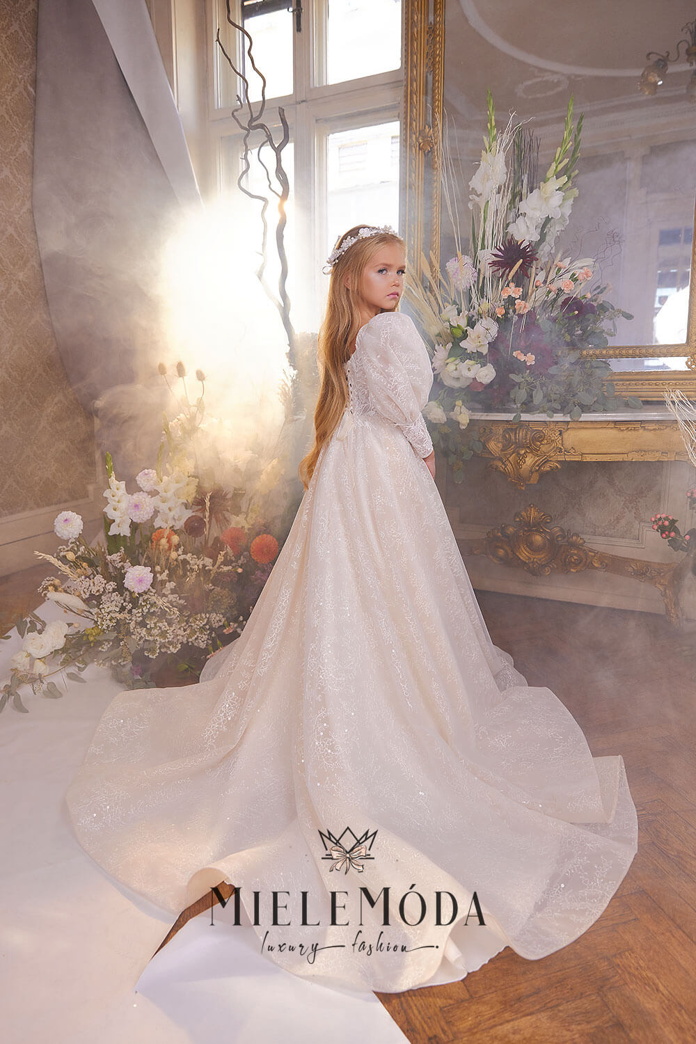 Iglika Luxury Flower Girl Dress