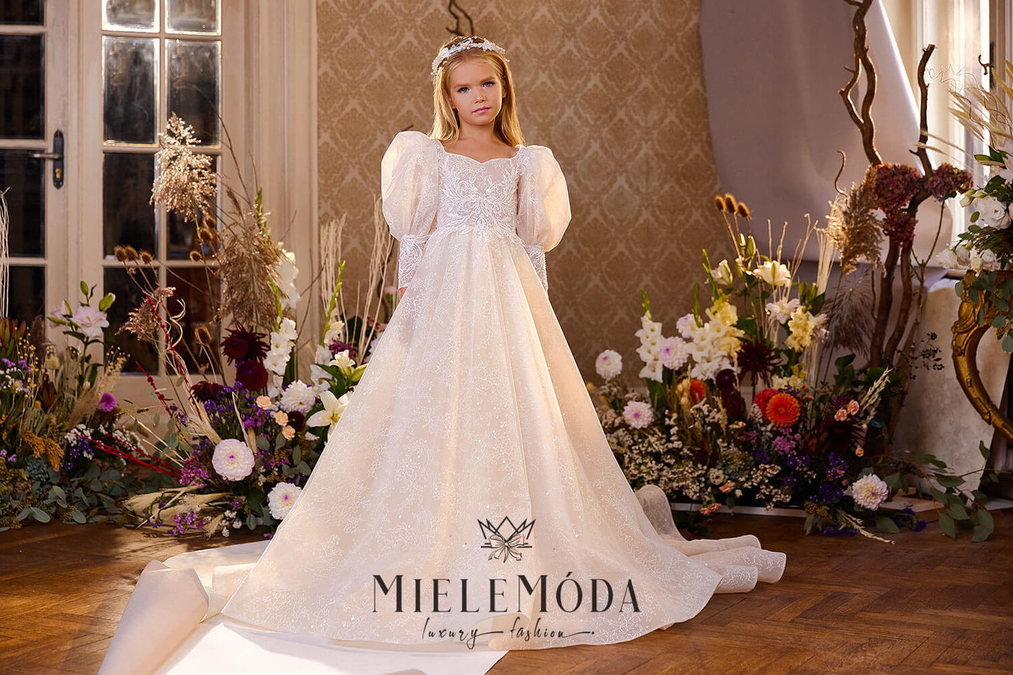 Iglika Luxury Flower Girl Dress