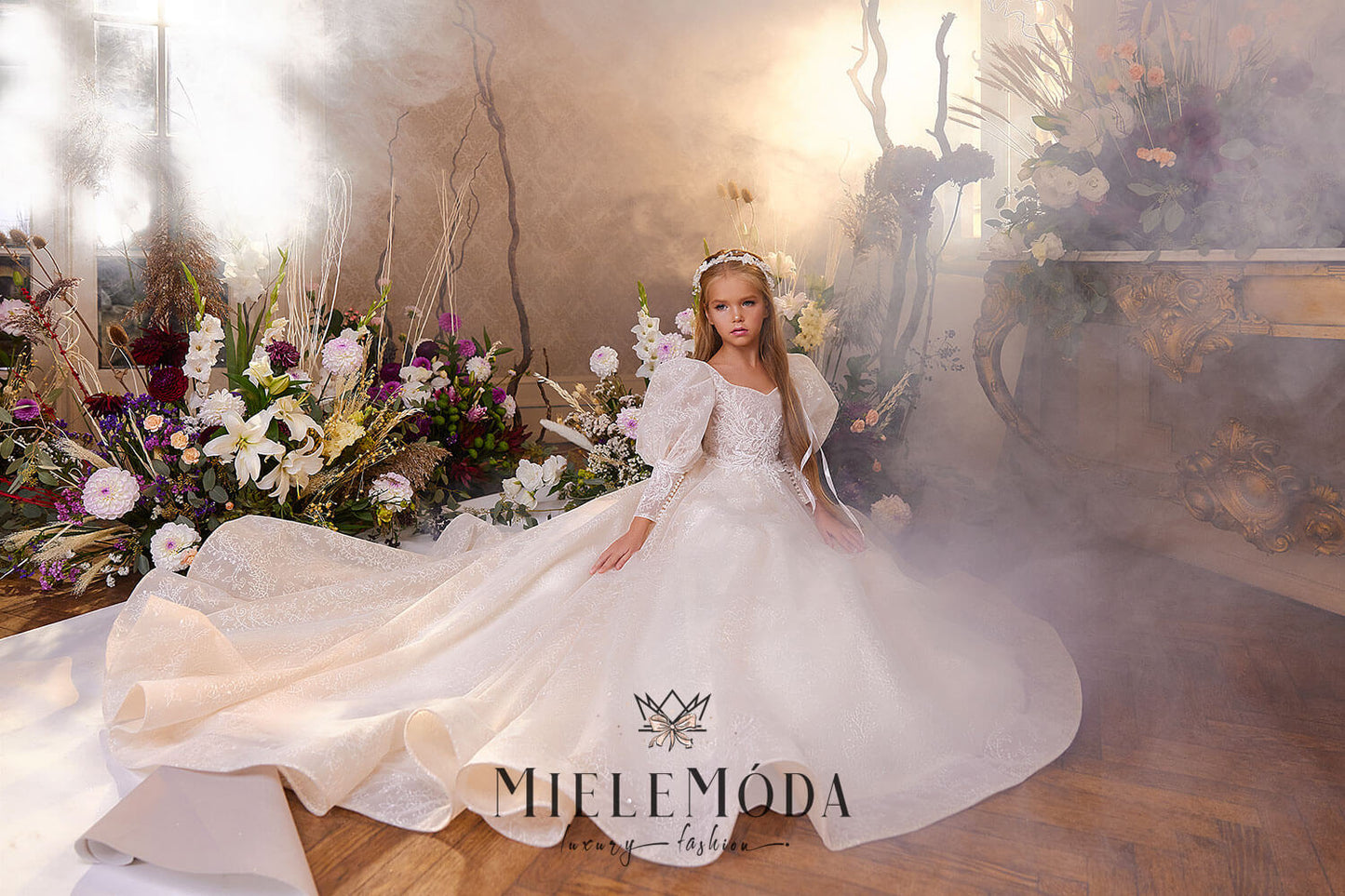 Iglika Luxury Flower Girl Dress