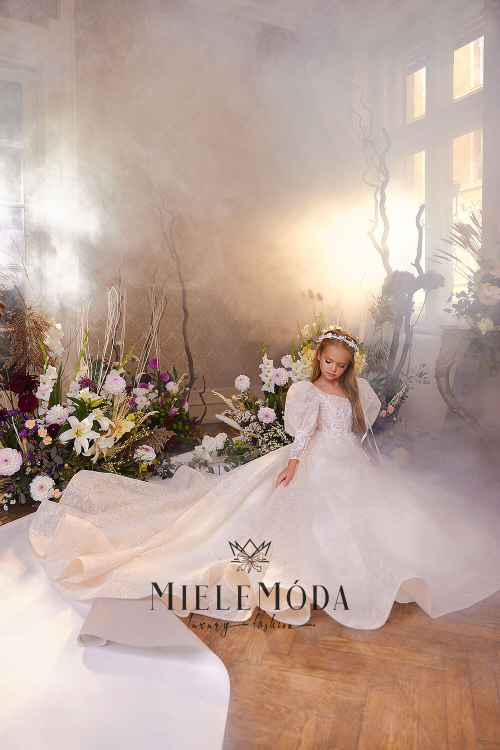 Iglika Luxury Flower Girl Dress