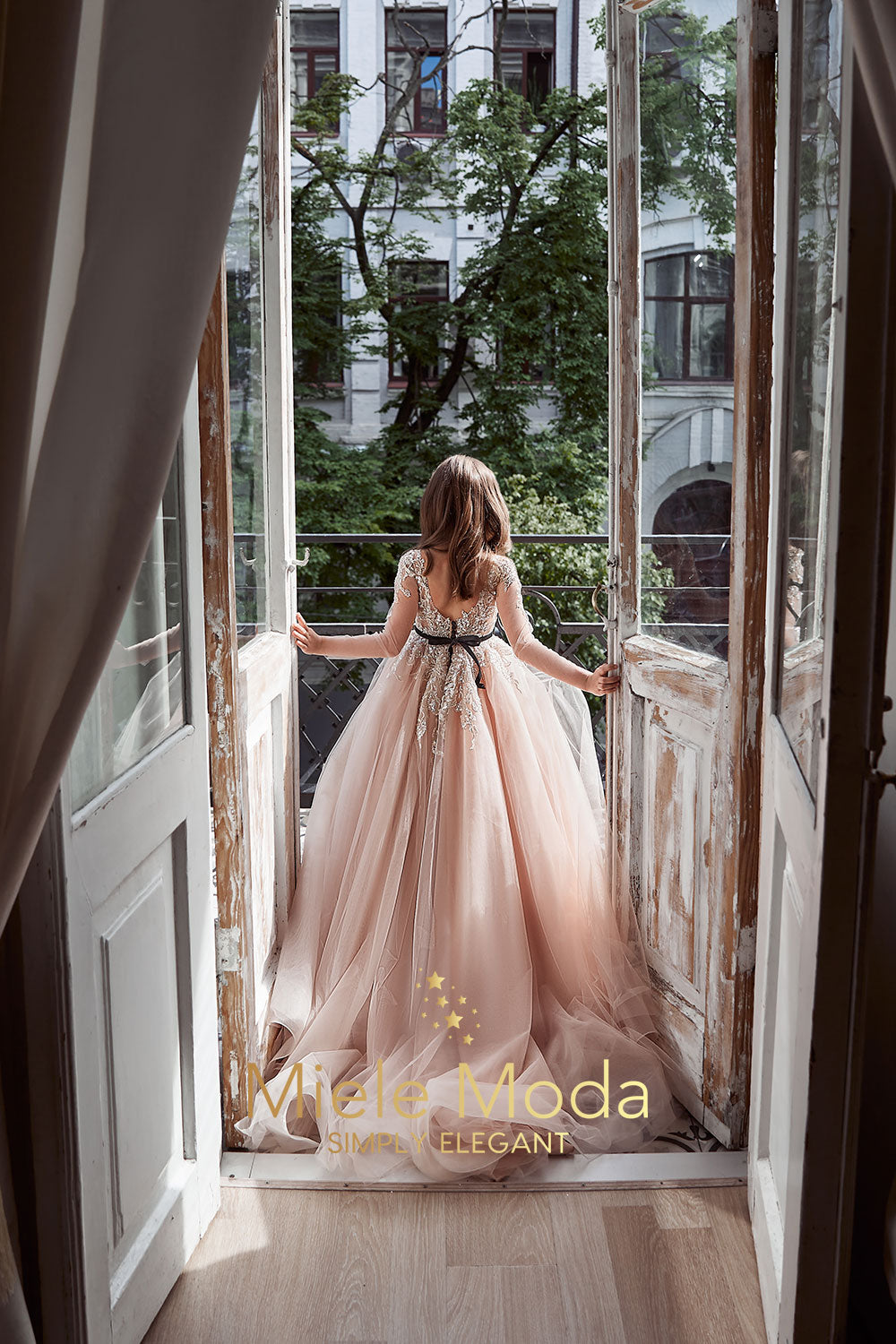 Inés Couture Flower Girl Dress