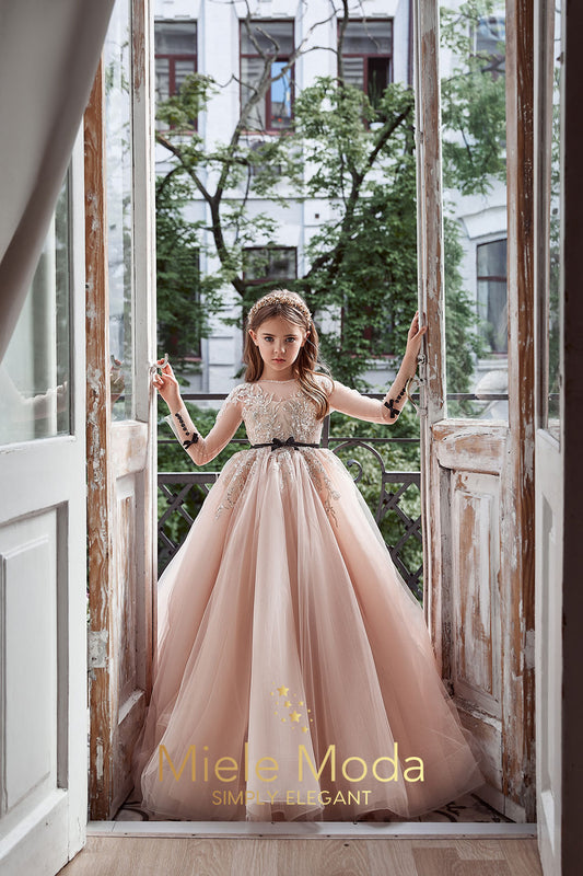 Inés Couture Flower Girl Dress