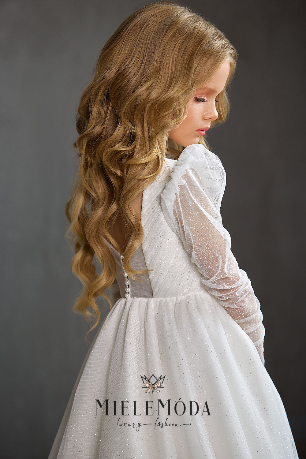 Isadora Luxury Flower Girl Communion Dress