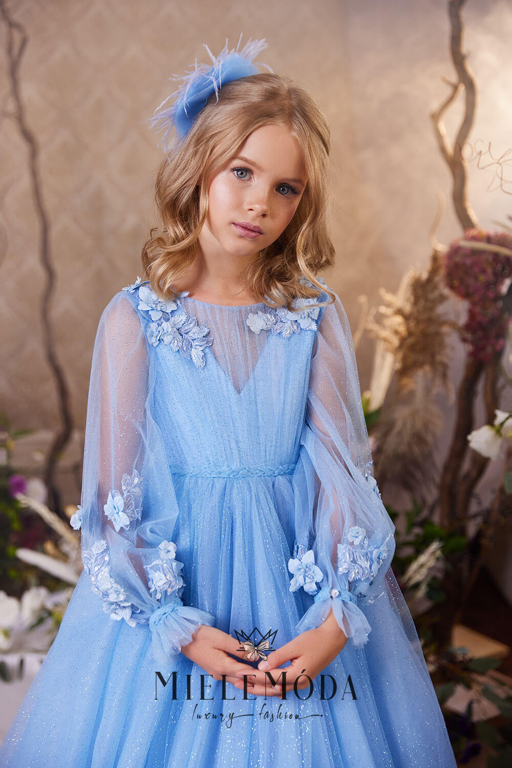 Josephina Luxury Couture Girl Dress