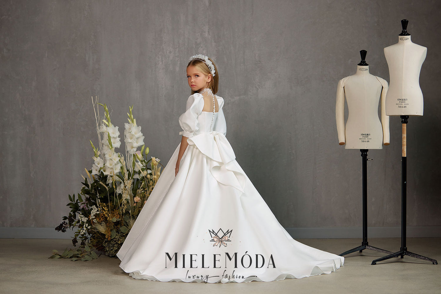 Juliana Luxury Flower Girl Communion Dress