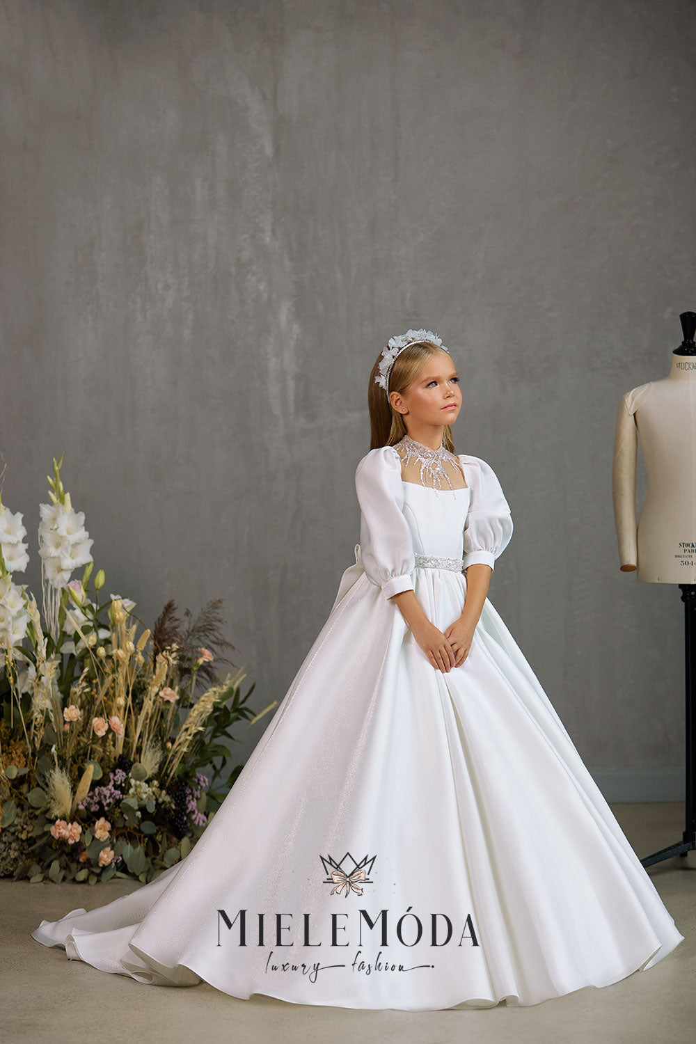 Juliana Luxury Flower Girl Communion Dress