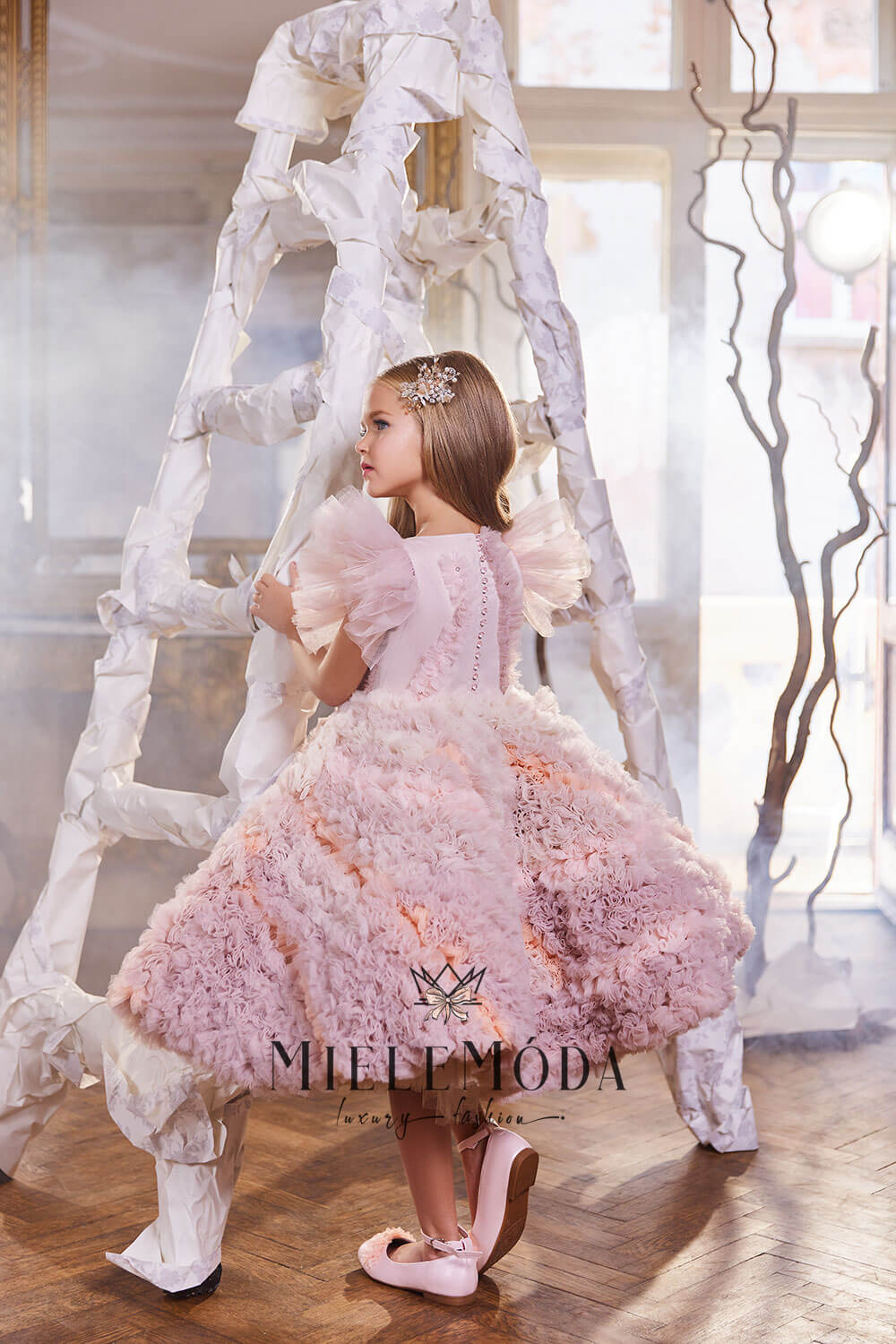 Krasimira Luxury Couture Flower Girl Dress