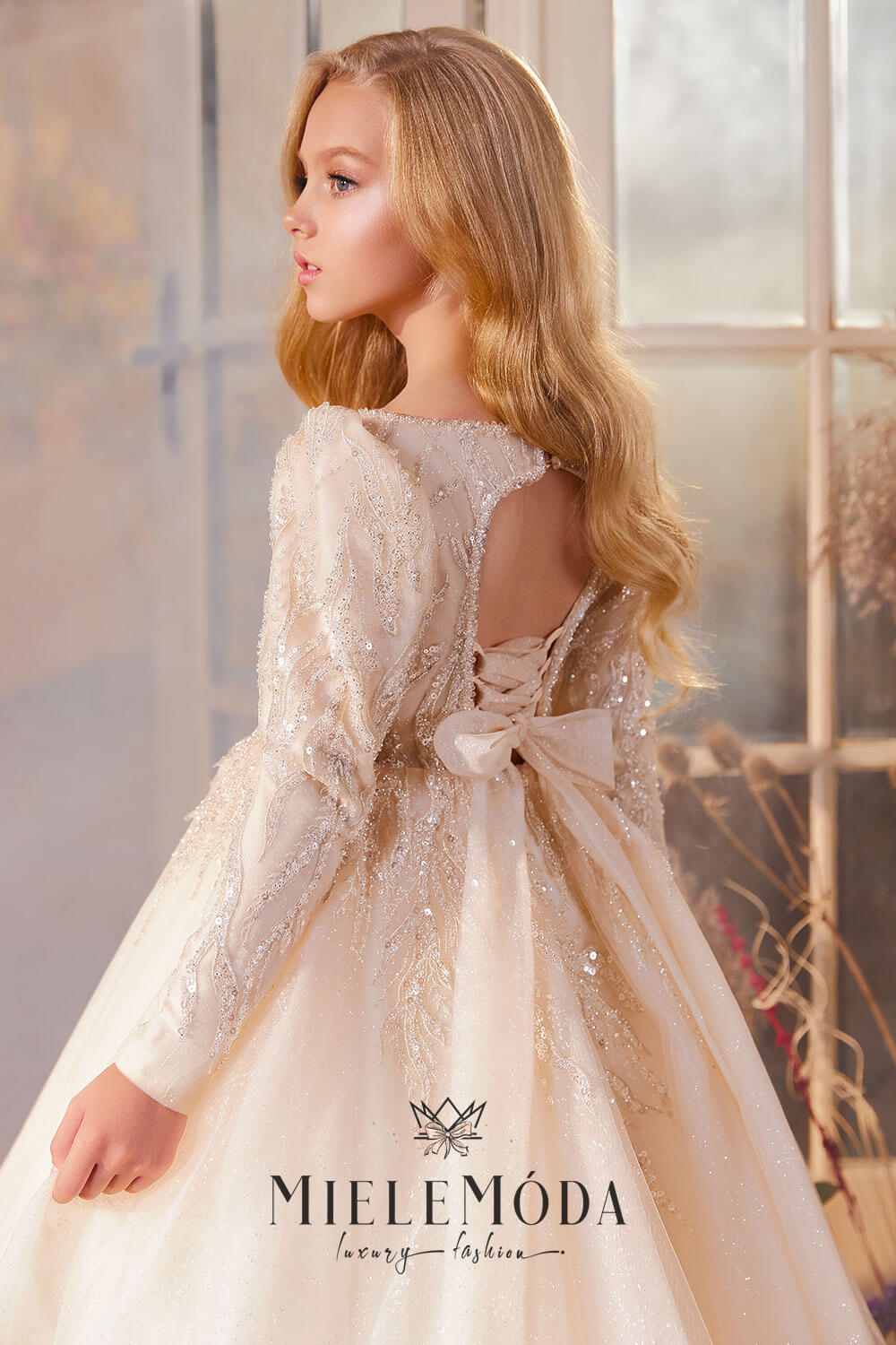 Liliya Luxury Couture Flower Girl Dress