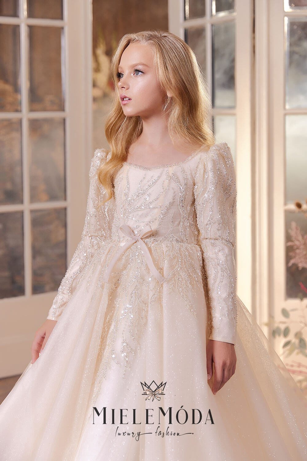 Liliya Luxury Couture Flower Girl Dress