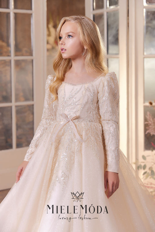 Liliya Luxury Couture Flower Girl Dress