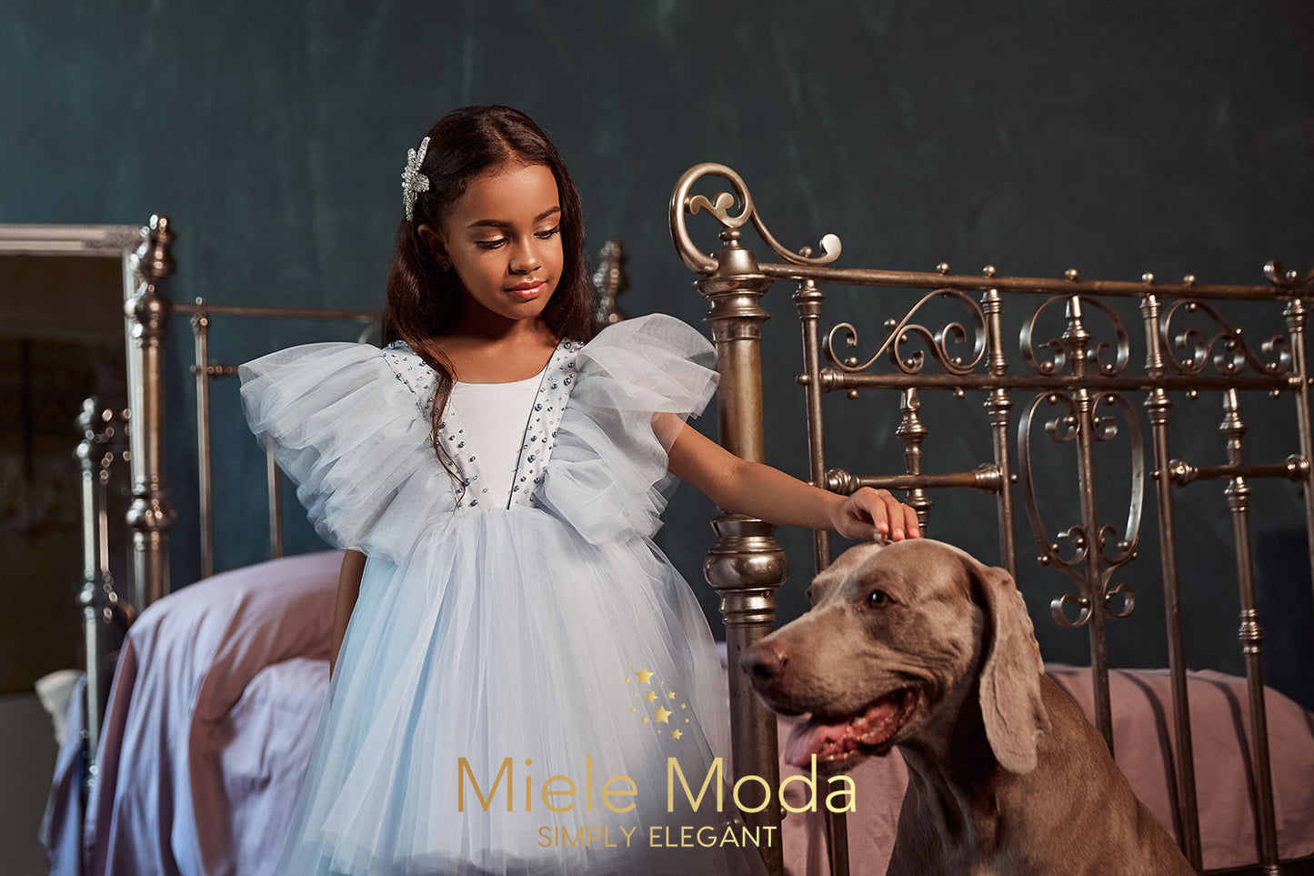 Lizette Luxury Flower Girl Dress