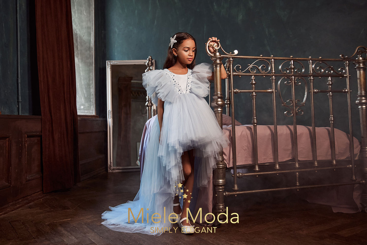 Lizette Luxury Flower Girl Dress