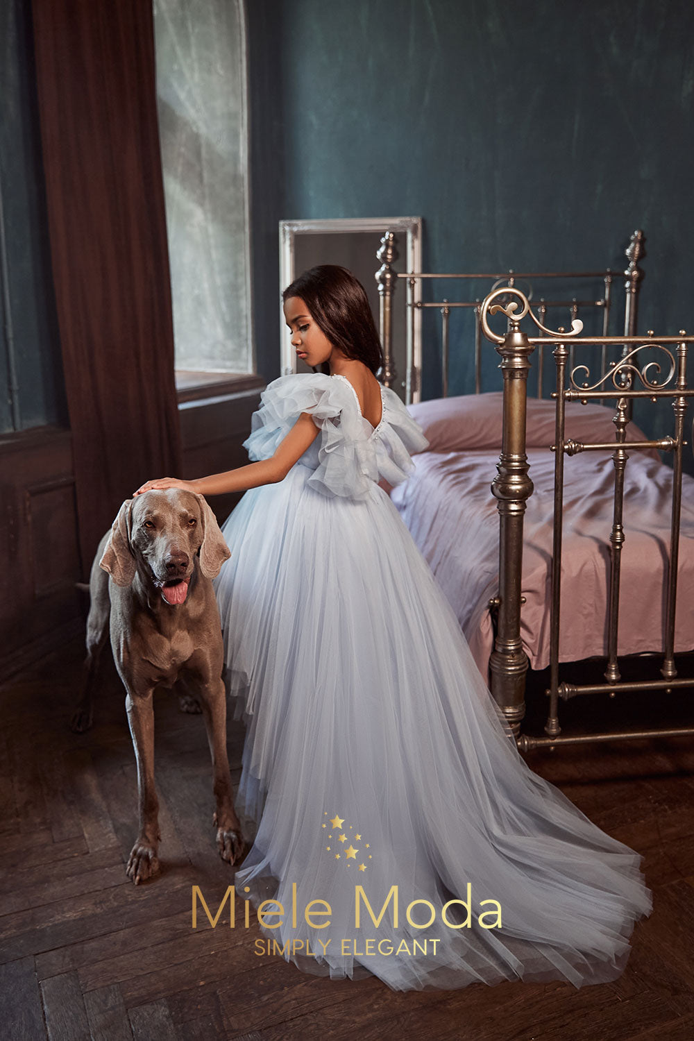 Lizette Luxury Flower Girl Dress