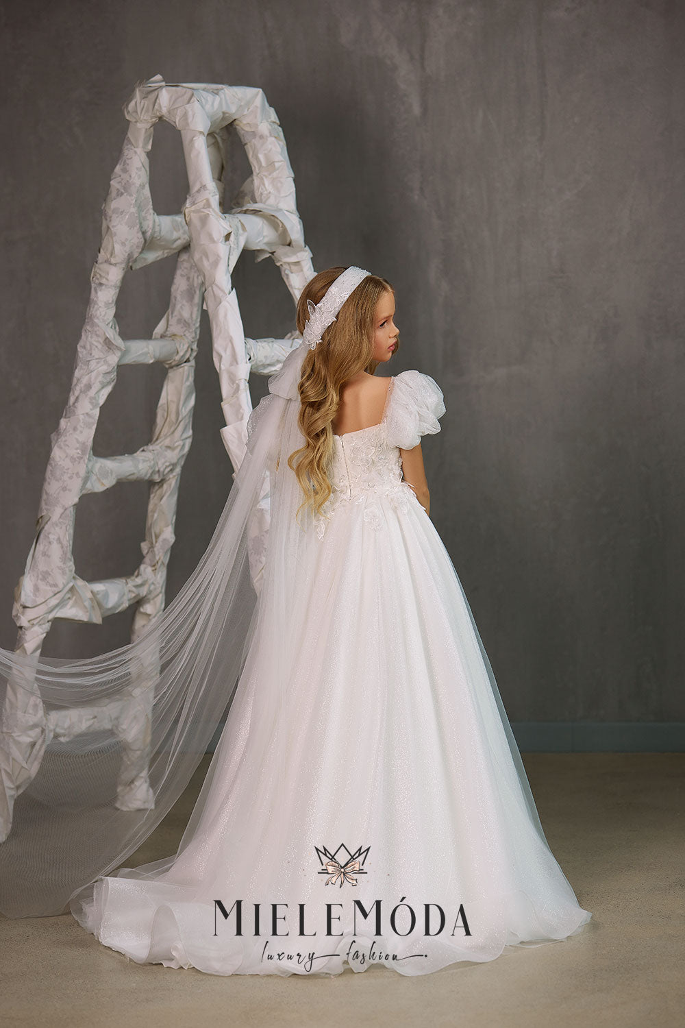 Lola Luxury Flower Girl Communion Dress