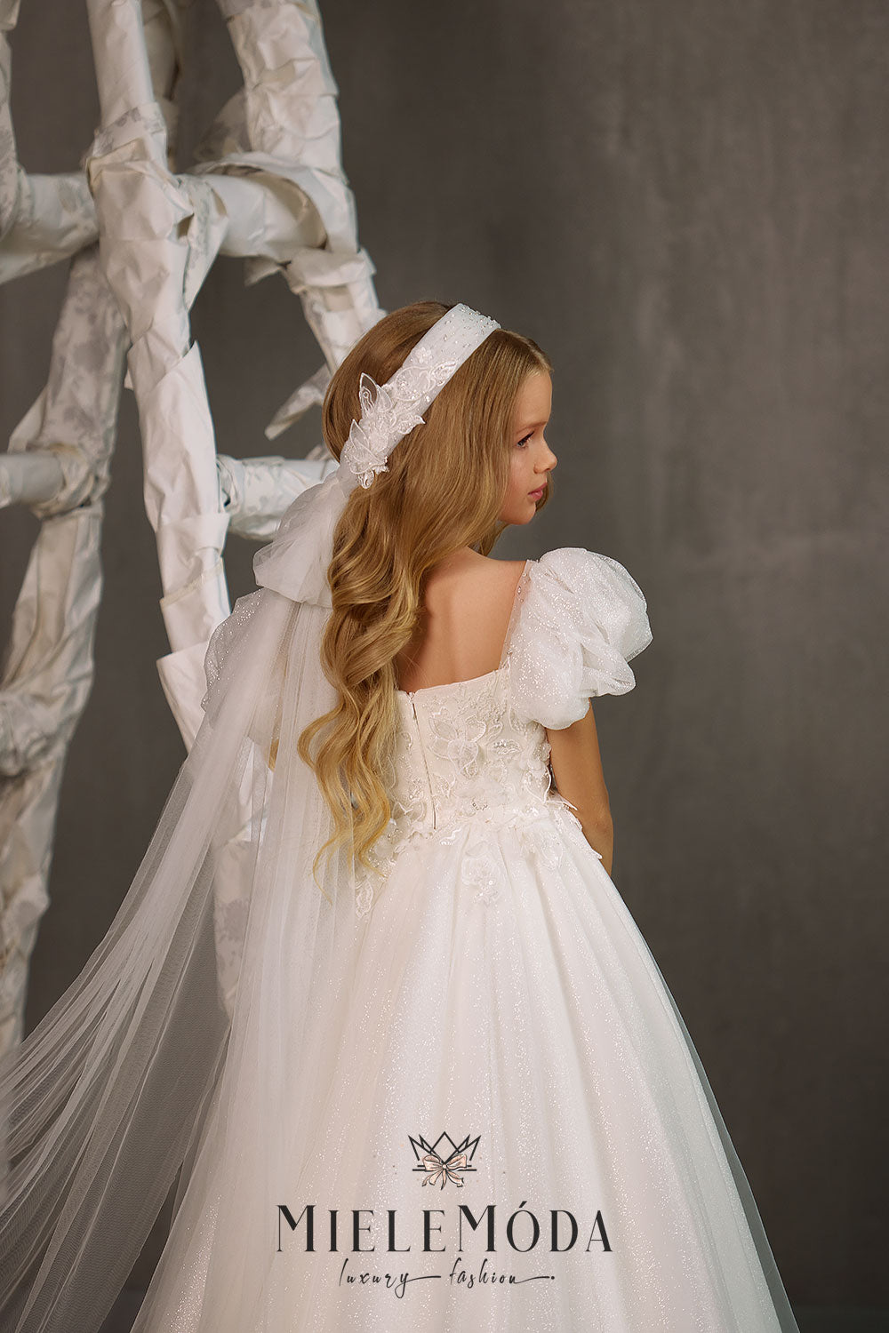 Lola Luxury Flower Girl Communion Dress