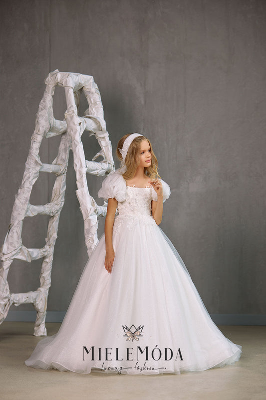 Lola Luxury Flower Girl Communion Dress