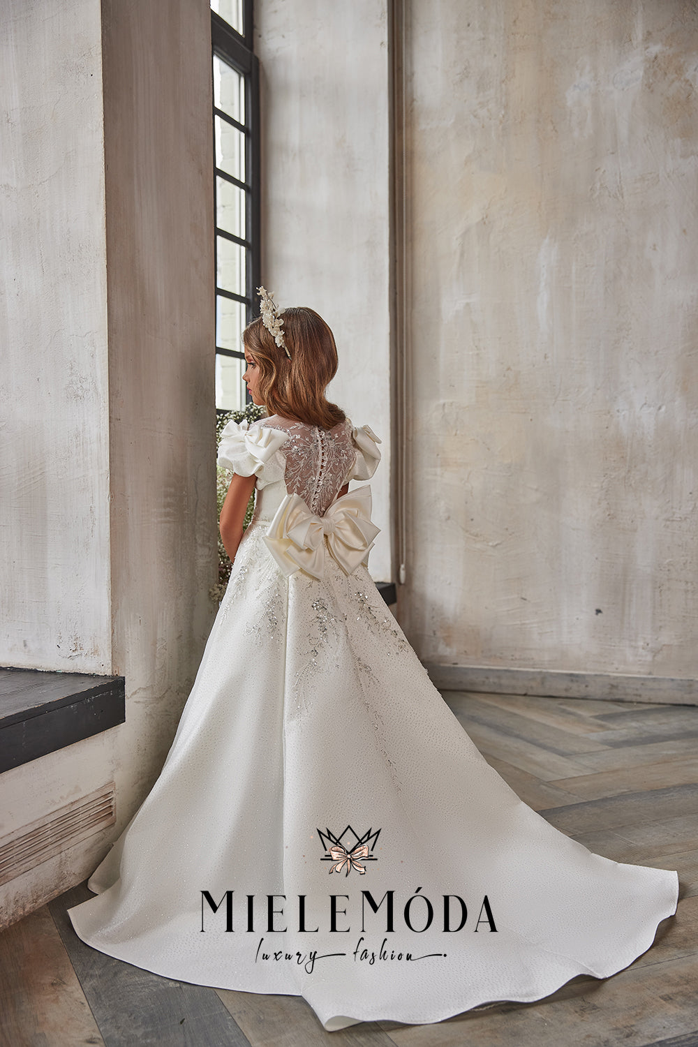 Luna Luxury Flower Girl Dress