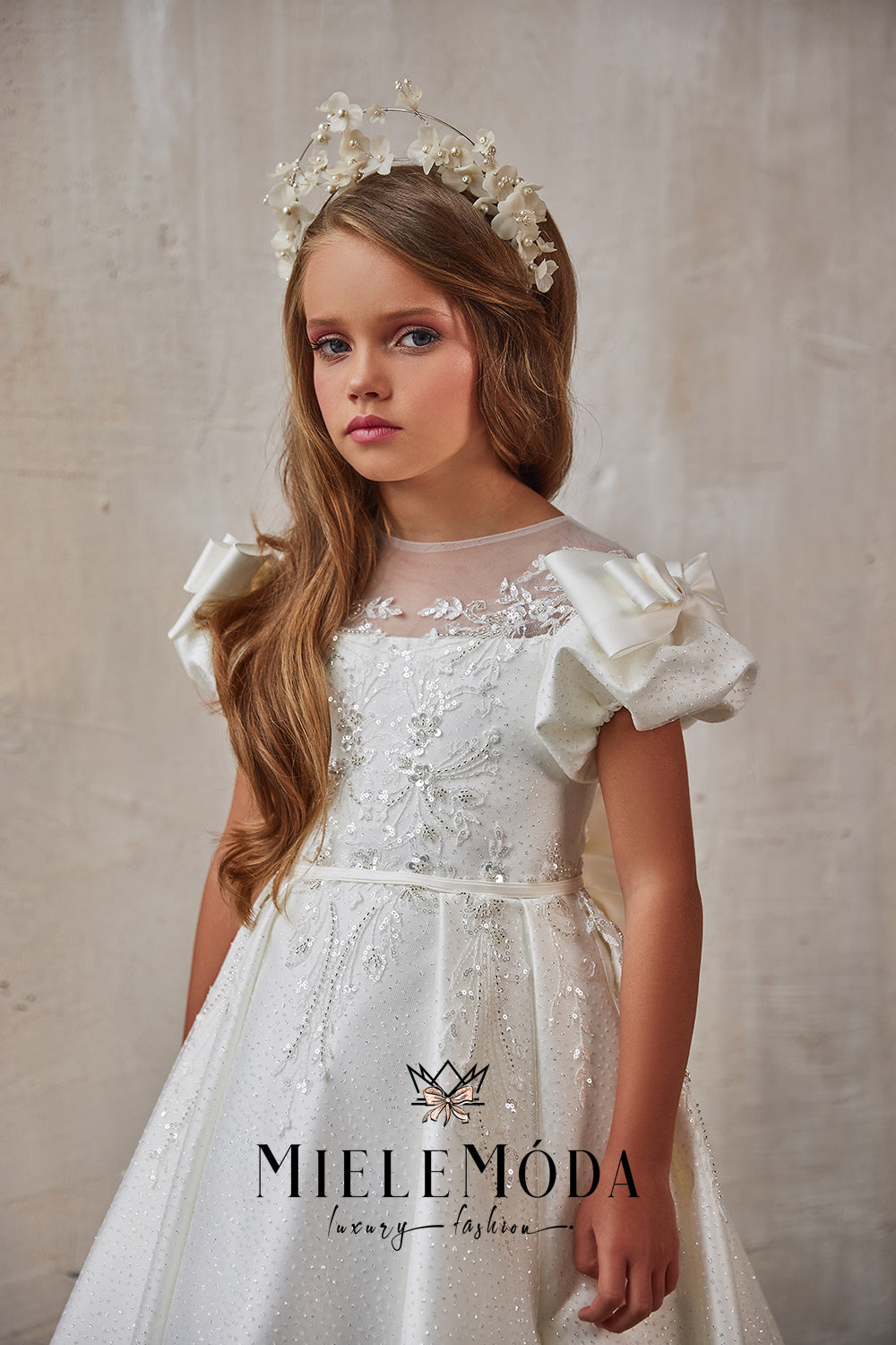 Luna Luxury Flower Girl Dress