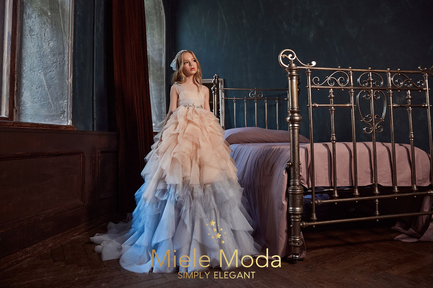 Ninette Ombre Flower Girl Dress